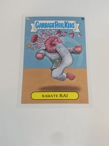2024 SERIES 1 GARBAGE PAIL KIDS AT PLAY -Karate Kai 1A LET'S GET PHYSICAL 1A GPK - Picture 1 of 2