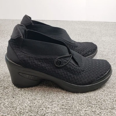 Botines sin cordones Bzees Energy negros zapatos cómodos 901263 para mujer talla 7,5 W Foto 1 de 4