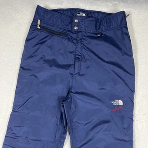 VTG 90s The North Face Ski Pants Extreme GoreTex Men Lrg (32) Navy Zip Legs USA - Picture 1 of 24