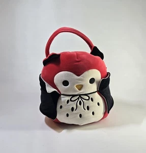 Squishmallows Demi the Vampire Owl Halloween Treat Pail Bucket - Picture 1 of 14
