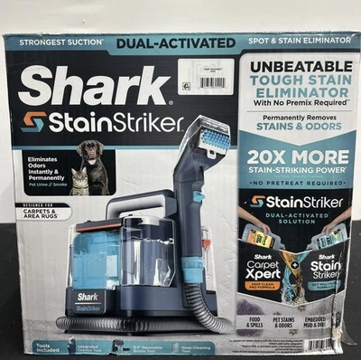 Shark Stain Striker Upholstery and Carpet Cleaner Corded PX201 (Used) - Image 1 of 4