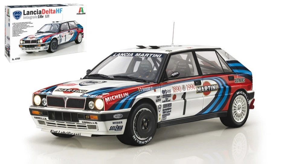 LANCIA DELTA HF 16V N.1/N.7 MONTE CARLO 1990 KIT 1:12 - Immagine 1 di 1
