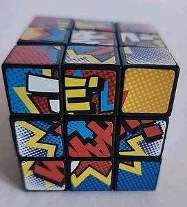 Super Heroes Magic Puzzle Cube 1.5" - Picture 1 of 7