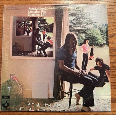 Pink Floyd Ummagumma Vinyl Record 2 LP Set - Image 1 of 4