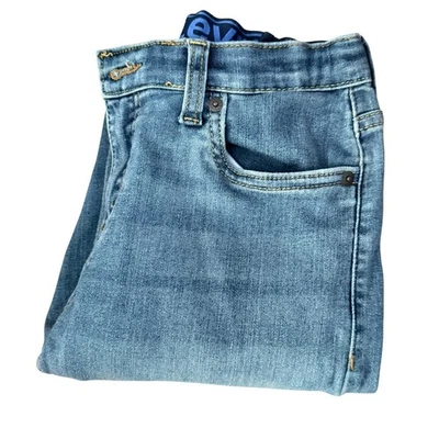 Pantalones de mezclilla Levi 502 para niños jóvenes azules talla 14 regular 27 ancho 29 largo Foto 1 de 4