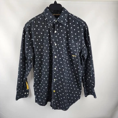 Enyce Shirt Large Mens Multi Black Geometric Print Vintage L/S Button Up - Image 1 of 4