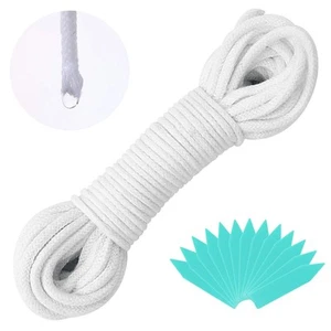 90 Feet 1/6 Inches Self Watering Wick Cord String Cotton Rope for DIY Plant A... - Picture 1 of 7
