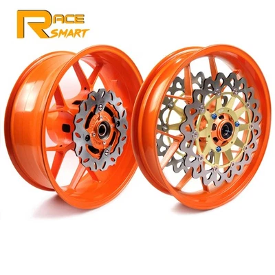 Arashi Tubeless Front Rear Wheels Rim Brake Rotors For Honda CBR1000RR 2004 2005 - Image 1 of 4