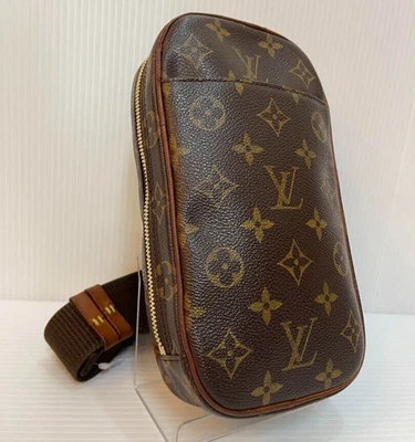 Bolso de hombro LOUIS VUITTON Monogram Pochette Gange M51870 LV de Japón - Imagen 1 de 4
