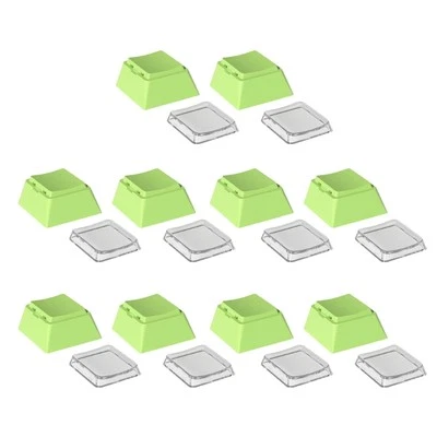 8Pcs Dye Sublimation Keycaps Set Wear Resistant PBT+PC for Mechanical Keyboards - Image 1 of 4