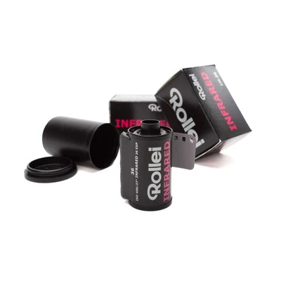 3x Rollei Infrarrojo 135-36 Película De 35mm En Blanco Y Negro - Imagen 1 de 4