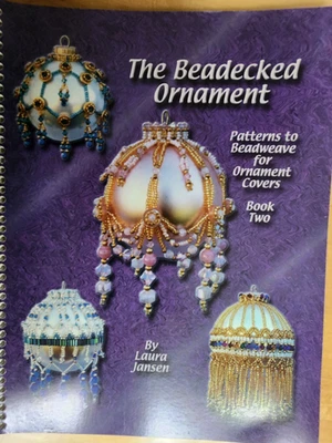 The Beadecked Ornaments de Laura Jansen, Libro 2, patrones para tejer cuentas, 1999 Foto 1 de 2