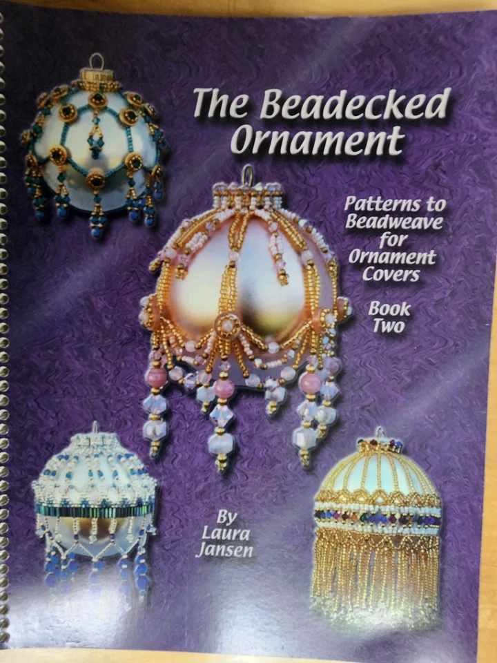 The Beadecked Ornaments by Laura Jansen, Book 2, patterns to bead weave, 1999 - Image 1 of 2