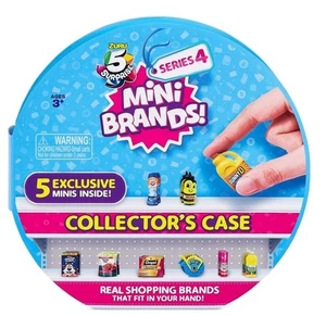 5 Surprise Mini Brands Collector's Case Series 4 Sealed With 5 Exclusive Minis - Picture 1 of 1