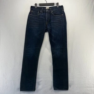 Simon Miller Jeans Men's 31x34 Fits 30x33 Blue Dark Selvedge Rainer USA Made - Picture 1 of 11
