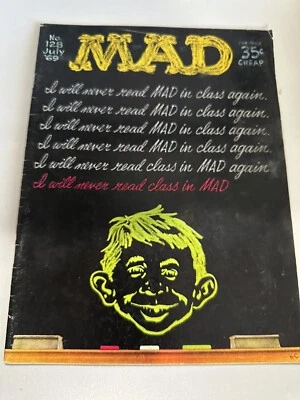 MAD MAGAZINE JULY 69 128 GURUS AMUSEMENT-PARKS NATURE-STUDY Funny Art - Image 1 of 2
