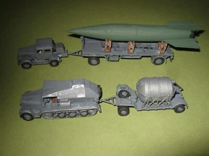 V2 mit Kommandowagen + A-Stoff Anhänger 1944 Niederlande. (1:87) - Bild 1 von 10