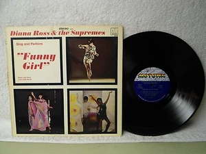 Diana Ross Supremes LP Sing Perform Funny Girl Very Clean 1968 Motown Orig!  - Imagen 1 de 12