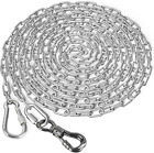 Heavy Duty Dog Chains for Outside 15FT Stainless Steel Tie Out Cable Metal - USA