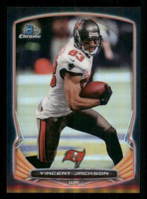 2014 Bowman Chrome Black Refractors #106 Vincent Jackson /299 - Image 1 of 2