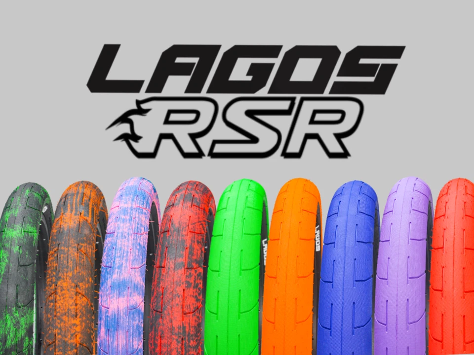 Neumáticos Mafiabike Lagos Crawler RSR 20 Colores PAR BMX Bicicleta Neumático Mafia Foto 1 de 1