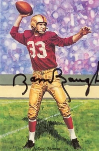 Tarjeta de arte de línea de meta firmada por Sammy Baugh GLAC autografiada ADN de Washington PSA - Imagen 1 de 3