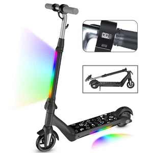 Elektroscooter Für Kinder Klappbar Elektroroller LED Anzeige E-Scooter Geschenk - Bild 1 von 22