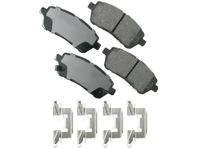 Front Brake Pad Set For 11-19 Mazda Ford 2 Fiesta S SE Titanium QR56Q3 - Image 1 of 1