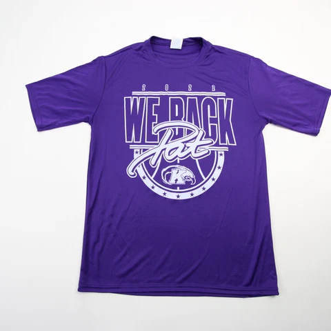 Kent State Golden Flashes Port Company Short Sleeve Shirt Men's Purple Used Cover