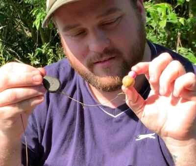 10x PVA BAG RIGS aparejos de pesca de carpas aparejos para el cabello aparejos alemanes de teflón listos para atar Foto 1 de 3