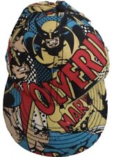 Marvel Comics Hat Men's S M Multi Colored Vintage 