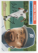 2005 Topps Heritage Baseball Card #330 Dmitri Young