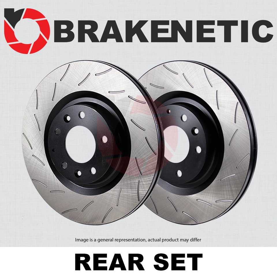 REAR SET BRAKENETIC Premium RS Slotted Brake Disc Rotors BNP51006.RS - Image 1 of 1