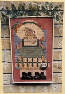 Vtg Rare Mosey 'N Me "Babs the Bunny" Counted Cross Stitch pattern only - Picture 1 of 3