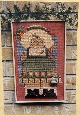 Vtg Rare Mosey 'N Me "Babs the Bunny" Counted Cross Stitch pattern only - Image 1 of 3