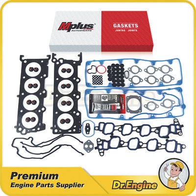 Juego de juntas de culata MLS aptas para Ford E-150 E-250 02-08 Lincoln Town Car Mercury 4,6 L Foto 1 de 4