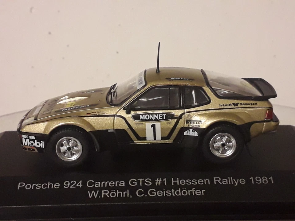 Porsche 924 Carrera GTS Rally Hessen 1981 Rohrl-Geistdorfer 1 43 CMR WRC015