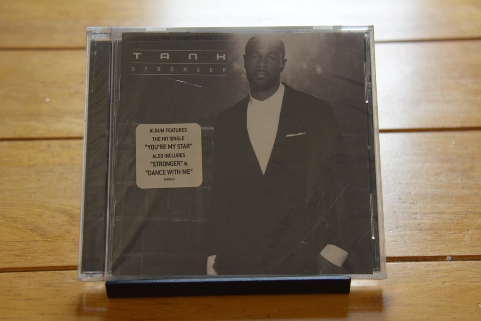 TANK CD "STRONGER" [NEW] HYPE STICKER 2014 CASE CRACK ATLANTIC [150] Foto 1 de 4
