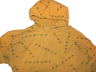 FRIENDS TV Show Sudadera con Capucha Pullover Unisex XL Dorado Estampado Completo Suave Peso Medio Foto 1 de 4