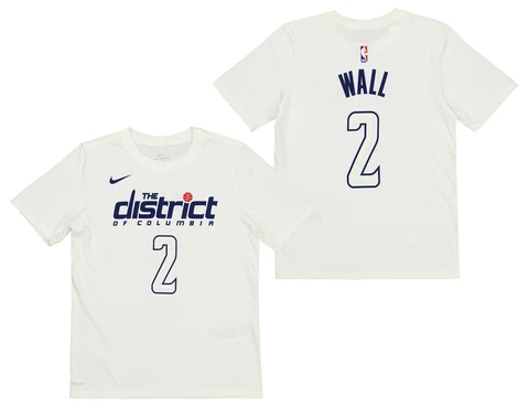 Nike NBA Youth Boys Washington Wizards John Wall City Edition T-Shirt Cover