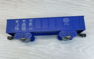 Marx Spur O/O27 New York Central System blau NYC 715100 4-Rad Gondel - Bild 1 von 9