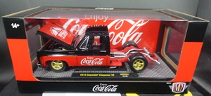 M2 Machines Coca-Cola 1973 Chevrolet Cheyenne 10 Red/Black 1/24 - Picture 1 of 4