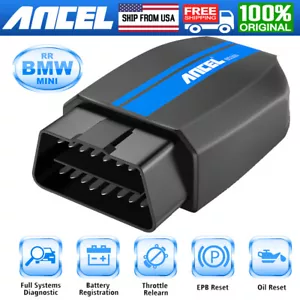 ANCEL BD300 For BMW OBD2 Scanner Code Reader Car Bluetooth Diagnostic Scan Tool - Foto 1 di 7