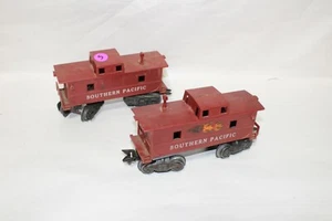 Vintage Marx O Scale, Southern Pacific Caboose X 2, 8 Wheel (B-23-5) - Picture 1 of 7