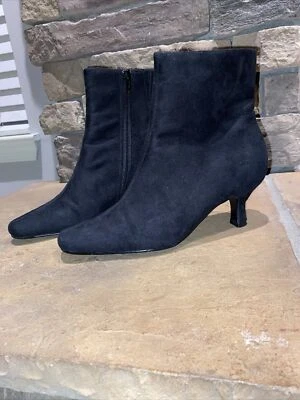 Life Stride Jaguar Botines Negro Gamuza Talla 6M Foto 1 de 4