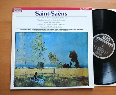 TV 334 723 Saint-Saens La Muse et le Poet Ruggiero Ricci NEAR MINT Vox Turnabout - Image 1 of 4