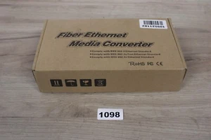 Nuevo convertidor de medios Ethernet BlackBox 10 GB 10G Base-TX a 10G Base-FX 10GE SFP+ - Imagen 1 de 4