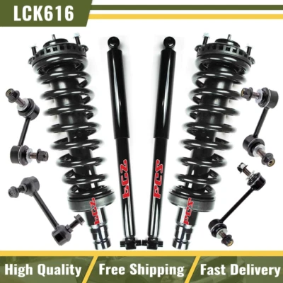 For Buick Rainier Chevy Trailblazer Struts + Shocks + Sway Bars Front & Rear - Image 1 of 4