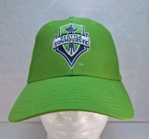 Adidas Strapback Seattle Sounders FC futbol Soccer MLS Team Hat Cap Green - Picture 1 of 8