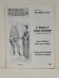 World Outlook Magazine 19. Januar 1968 Stokely Carmichael sozialistische Arbeiterpresse - Bild 1 von 5